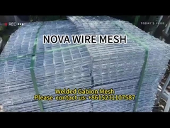 76.2 * 76.2mm kích thước lỗ Gabion rào cản bảo vệ thân thiện với môi trường
