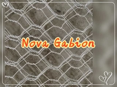 NOVA Wire Mesh-Hexagonal Woven Galvanized Gabion - 6mm Sợi để bảo vệ độ dốc linh hoạt