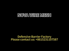 Kinh tế tấm sợi thép galvanized itary Barrier tùy chỉnh 4mm Spiral Dia tấm sợi