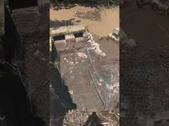 Gabion dệt nhiều lớp - Vật liệu tổng hợp (Thép + Vải địa kỹ thuật) để tăng cường độ ổn định