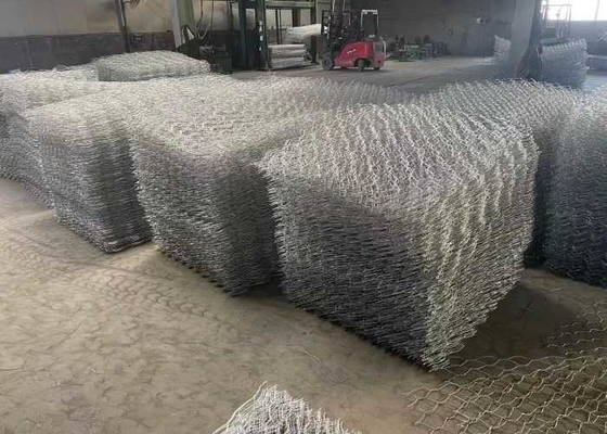 Tường chắn hộp gabion bọc nhựa PVC cường độ cao kinh tế 100x150mm