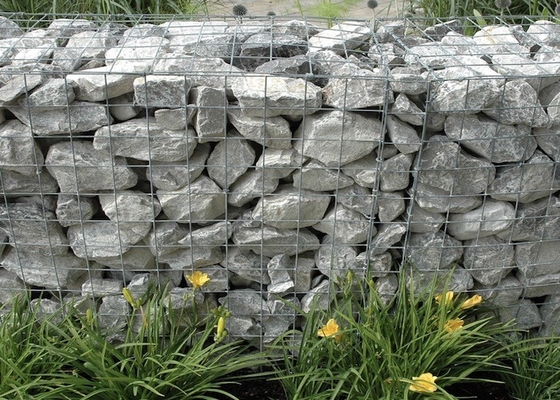 Gabion lưới hàn thân thiện với môi trường hạng nặng với lớp phủ Pvc