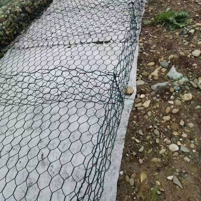 Thùng lưới kim loại Gabion Box galvanized, lưới sáu góc để kiểm soát xói mòn