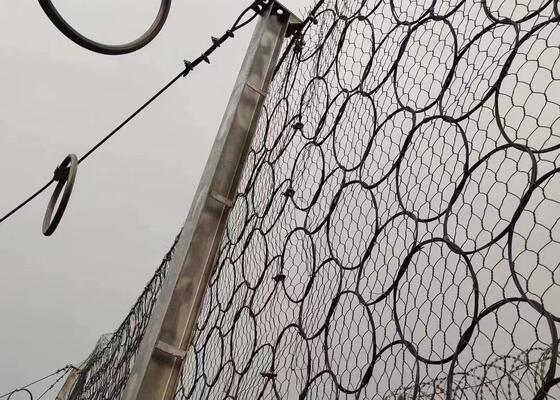 Phòng vệ thác đá Zoo Rope Mesh Giải pháp lưới vòng sáng tạo cho các dự án kiểm soát thác đá và ổn định địa hình