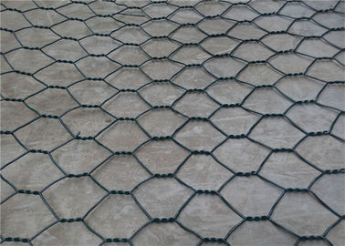 Lưới thép hình lục giác bọc nhựa PVC an toàn, Hộp Gabion mạ kẽm Tuổi thọ cao