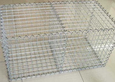 Kiểm soát lũ Galfan Giỏ Gabion / Hàng rào giỏ Gabion Silver Garden