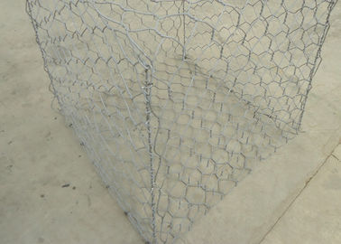Sound Barrier Wall PVC Giỏ Gabion tráng / Giỏ Gabion mạ kẽm