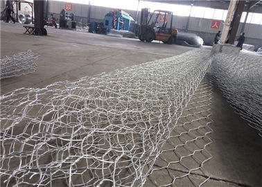 Double Twist lục giác dệt Gabion dây lưới mạ kẽm nặng