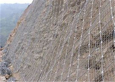Dây thép mạ kẽm bảo vệ lưới hàng rào dốc / lưới bảo vệ lưới cho dốc
