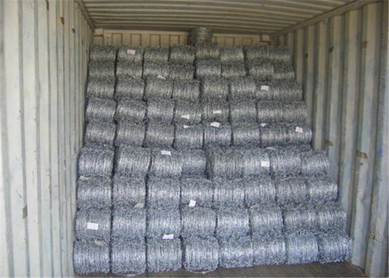 Sợi 4 điểm Dao cạo Dây thép gai Mạ kẽm nhúng nóng