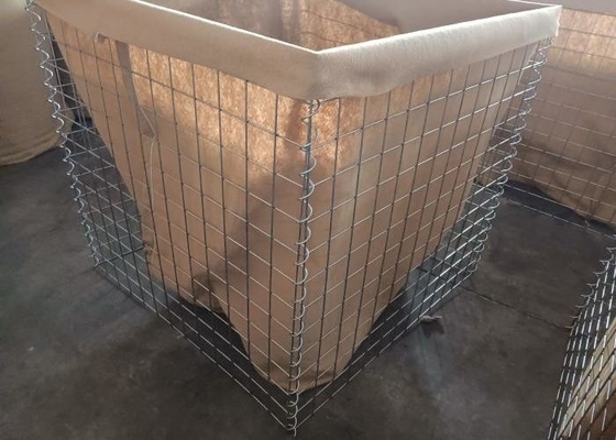 Các hàng rào cát quân sự bằng sắt galvanized bền và dễ cài đặt