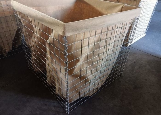 Các hàng rào cát quân sự hạng nặng với sợi lưới có thể tùy chỉnh và bề mặt galvanized ngâm nóng