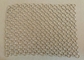 Vòng đường kính 1.0mm Đồng thau Dây dệt Lưới kim loại Nhà hàng Trang trí chống cháy