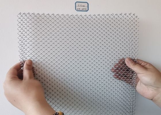 Rèm trần liên kết chuỗi nhôm 4mm 5mm 6mm kim loại trang trí