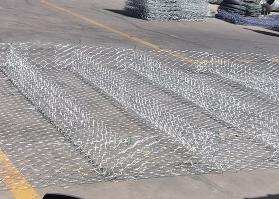 EN10223  Gabion Nệm ASTM975 Lồng đá phong cảnh Tráng kẽm nặng