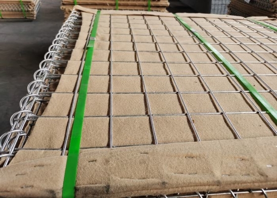 Hàng rào Gabion chống va chạm cường độ cao 1mx2m được sử dụng cho các công sự quân sự