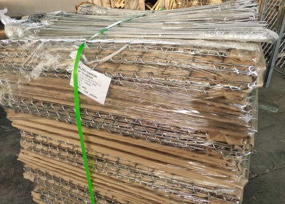 Hàng rào Gabion chống va chạm cường độ cao 1mx2m được sử dụng cho các công sự quân sự