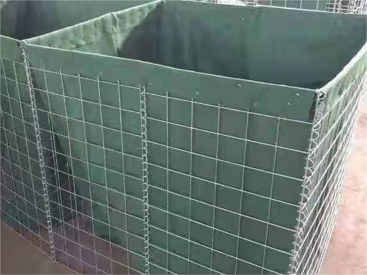 Tinh thiếc phủ kẽm loại tường phòng thủ hàn loại rào cản phòng thủ cho tường cát quân sự hoặc kiểm soát lũ lụt