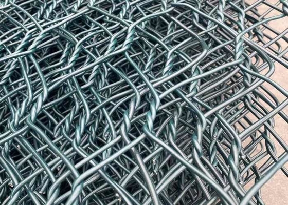 Lưới dây Gabion dệt Galfan cường độ cao 80x100mm để giữ cấu trúc