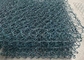 Lưới dây Gabion hình lục giác bọc nhựa PVC có độ bền cao màu xanh đậm làm tường chắn