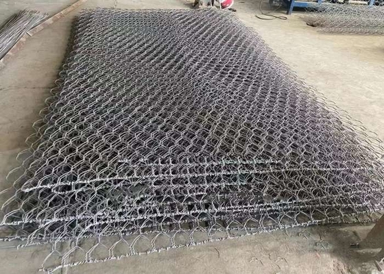 PVC phủ  Gabion nệm dệt lưới Gabion ISO9001 được chấp thuận bảo vệ độ dốc Gabion giỏ nệm