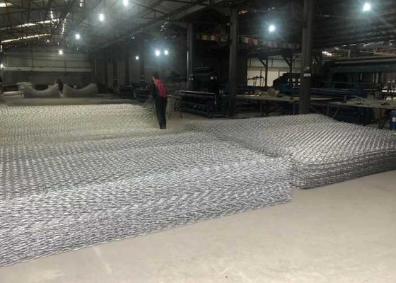 Bảo vệ dốc nệm  Gabion thân thiện với môi trường bằng nhựa Pvc