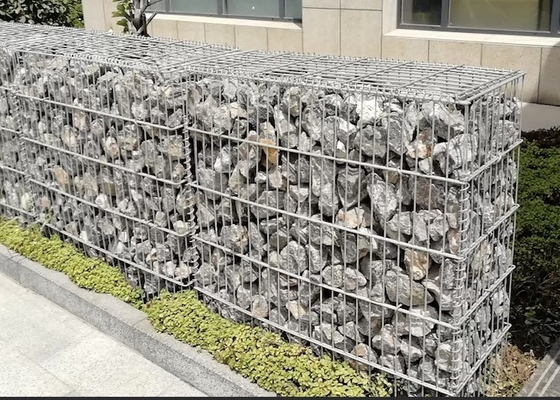 Lưới dây Gabion bọc Pvc tùy chỉnh được hàn với lưới 50mm * 50mm mở