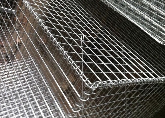 Bảng điều khiển gabion hàn phủ Pvc cho tường Gabion chịu lực nặng