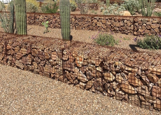 Tường chắn thân thiện với môi trường Giỏ Gabion Tấm hàn dây thép mạ kẽm