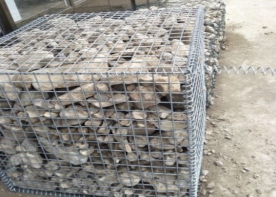 Tường chắn thân thiện với môi trường Giỏ Gabion Tấm hàn dây thép mạ kẽm