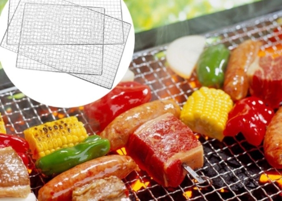 Lưới nướng thịt nướng chống dính 316 Ss cho bữa tiệc bên ngoài