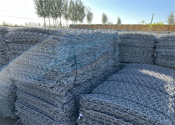 Nệm Gabion galvanized lâu bền với độ bền kéo 380-550mpa