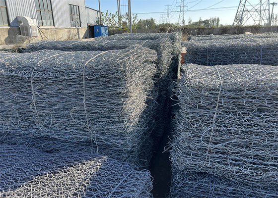1x1x1m Gabion Wire Mesh Pvc Lớp phủ Độ dày 0.2-1mm