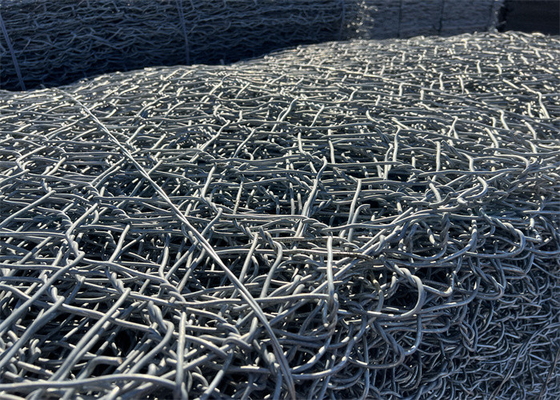 1x1x1m Gabion Wire Mesh Pvc Lớp phủ Độ dày 0.2-1mm