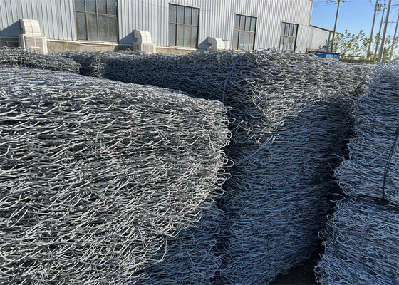Bàn cỏ Gabion kim loại lưới lục giác 1mx1mx1m