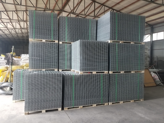 Dễ dàng lắp đặt Chuồng Gabion hàn / Giỏ Gabion / Chuồng Gabion chứa đá với kích thước lưới 75mmx75mm