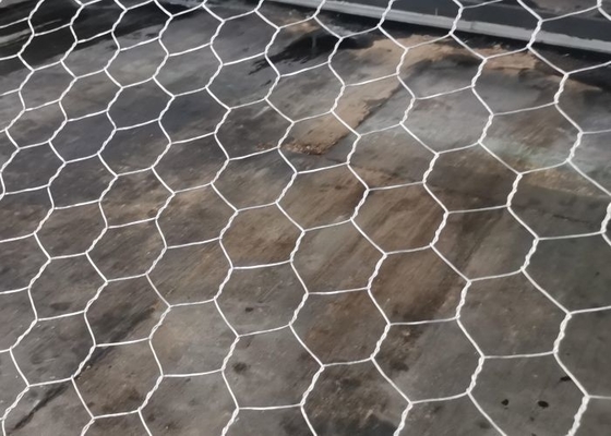 1m * 1m * 2m Độ bền cao kéo PVC Polymer phủ Gabion Wire Mesh Rock Cage