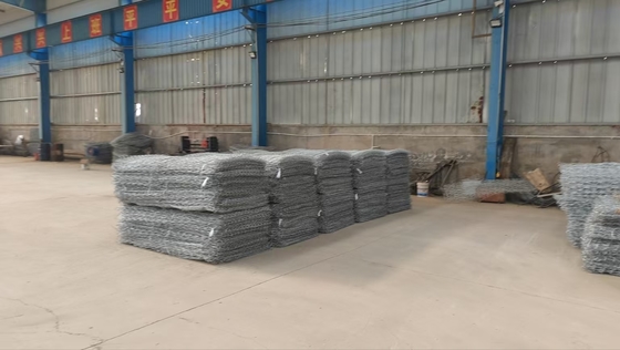 Giỏ đá mạ kẽm bảo vệ bờ sông và sườn dốc