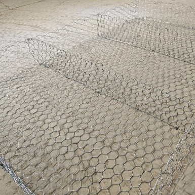 Lưới thép lục giác bọc PVC cho Gabion kiểm soát xói mòn 10x12cm
