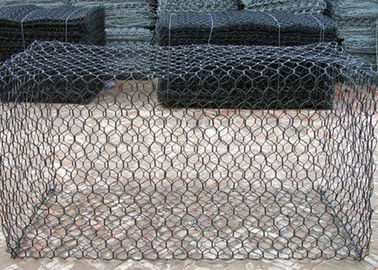 Hexagonal PVC tráng Gabion 2.0 - 5.0 Mm Đường kính dây ISO 9001 được phê duyệt