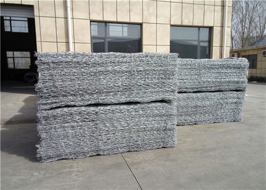 PVC lớp phủ hộp Gabion galvanized cho ổn định và bảo vệ