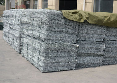 Tùy chỉnh chuồng Gabion nhựa với bề mặt phủ PVC