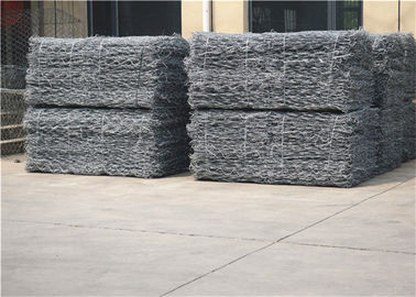 Môi trường thân thiện sợi galvanized Gabion giỏ PVC phủ dễ dàng phương pháp xây dựng kiểm soát lũ lụt Gaibon giỏ