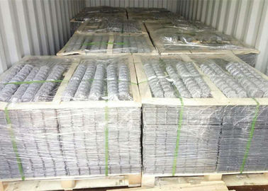 Galfan tráng Gabion dây lưới Tấm nội thất Gabion Thiết kế màu bạc