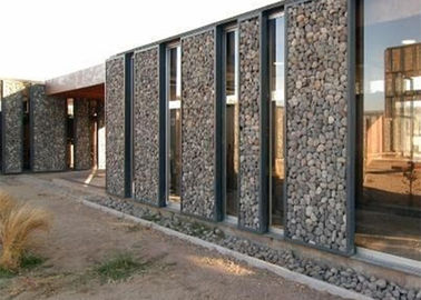 Lưới hàn nhúng nóng Gabions hình vuông lỗ cho lớp phủ kiến ​​trúc