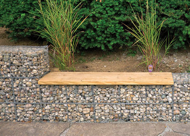 Gabions lưới hàn bền / lồng dây đá tường áp dụng cho cảnh quan
