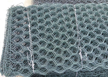 Zn Al 10% Hộp Gabion hàn Galfan Dây bọc để bảo vệ lũ lụt