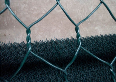 Cấu tạo Hộp nhựa PVC phủ Gabion / Giỏ lưới bằng nhựa tráng