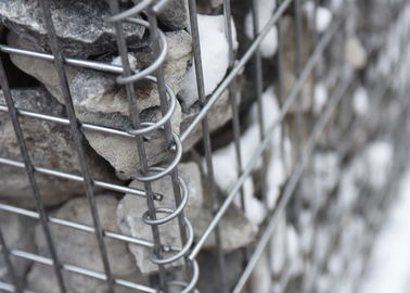 Lồng giữ mạ kẽm nhúng nóng Lồng Gabion Chống ăn mòn