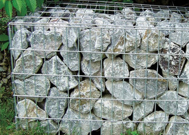 Giỏ Gabion trang trí ổn định / Tường giữ đá cho hàng rào sân vườn